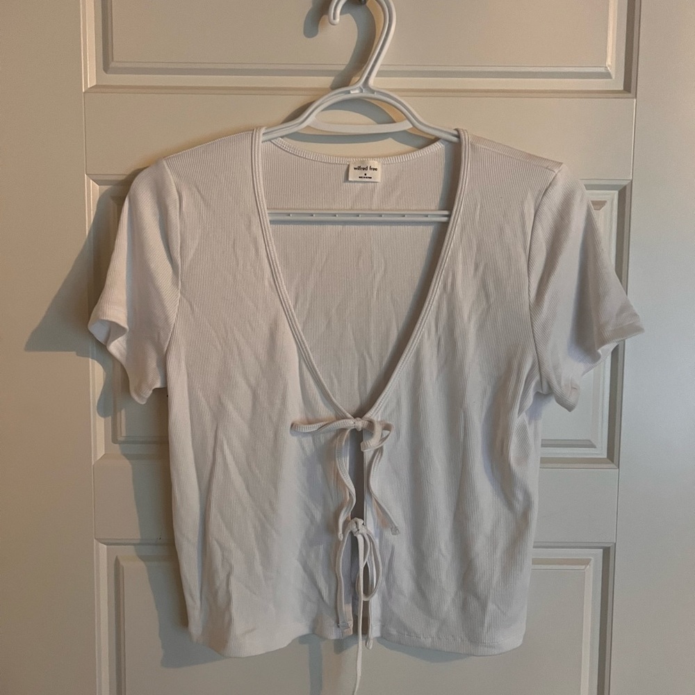 Wilfred Free shirt with front ties